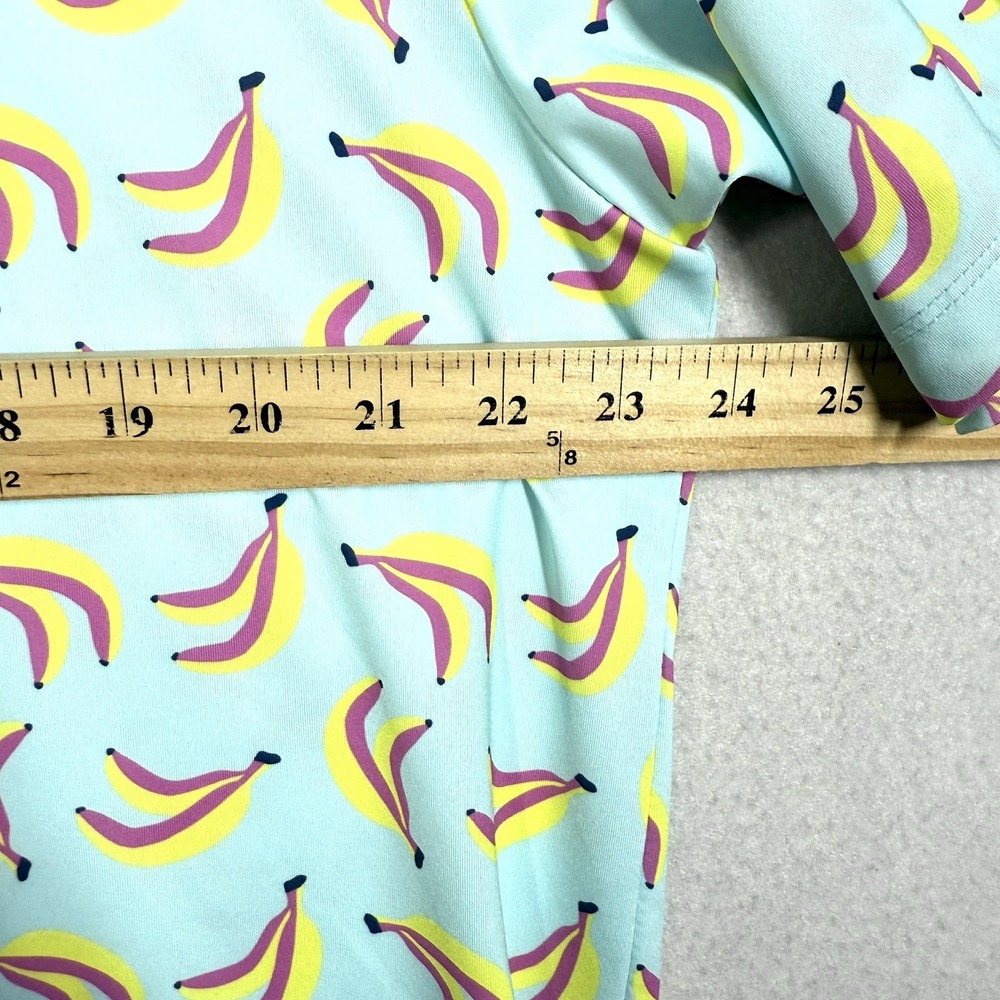 Bad Birdie Polo Shirt Men 3XL Banana Print Performance Stretch Golf Short Sleeve - Picture 8 of 10